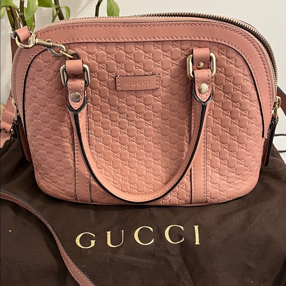 Microguccisima small dome in soft pink